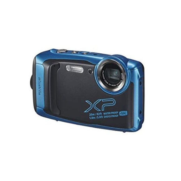FujiFilm FinePix XP140 Digital Camera Waterproof Sky Blue Complete Bundle - Picture 4 of 9